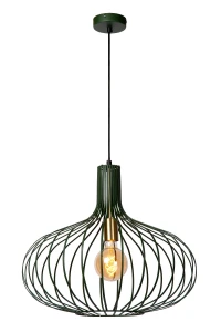 MANUELA Zielona Ø 65cm. E27 Lampa wisząca