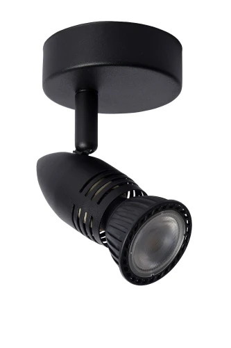 Spot CARO Czarny Ø 9cm GU10 Lucide 13955/01/30 | 5411212134226 noxbox lampynox www.lampynox.pl