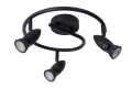 Spot CARO Czarny Ø 31cm. 3xGU10 Lucide 13955/03/30 | 5411212134240 noxbox lampynox www.lampynox.pl