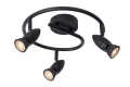 Spot CARO Czarny Ø 31cm. 3xGU10 Lucide 13955/03/30 | 5411212134240 noxbox lampynox www.lampynox.pl