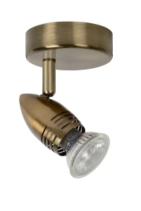 CARO Mosiądz Ø 9cm GU10 5W 2700K Spot 