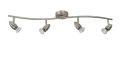 Spot CARO Satynowy chrom 4xGU10 4x5W 2700K Lucide 13955/20/12 | 5411212133458 noxbox lampynox www.lampynox.pl