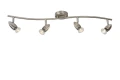 Spot CARO Satynowy chrom 4xGU10 4x5W 2700K Lucide 13955/20/12 | 5411212133458 noxbox lampynox www.lampynox.pl