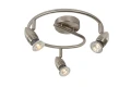 Spot CARO Satynowy chrom Ø 31cm. 3xGU10 3x5W 2700K Lucide 13955/14/12 | 5411212133427 noxbox lampynox www.lampynox.pl
