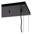 Lampa wisząca z półką MIRAVELLE Czarna 6xGU10 Lucide 21427/06/30 | 5411212211439 noxbox lampynox www.lampynox.pl
