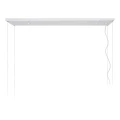 Lampa wisząca z półką MIRAVELLE Biała 6xGU10 Lucide 21427/06/31 | 5411212211446 noxbox lampynox www.lampynox.pl