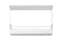 Lampa wisząca z półką MIRAVELLE Biała 6xGU10 Lucide 21427/06/31 | 5411212211446 noxbox lampynox www.lampynox.pl