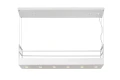 Lampa wisząca z półką MIRAVELLE Biała 6xGU10 Lucide 21427/06/31 | 5411212211446 noxbox lampynox www.lampynox.pl