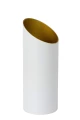 Lampka stołowa QUIRIJN Biała Ø 9,6cm 1xE27 Lucide 09533/01/31 | 5411212093042 noxbox lampynox www.lampynox.pl