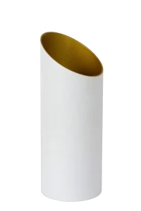 QUIRIJN Biała Ø 9,6cm 1xE27 Lampka stołowa