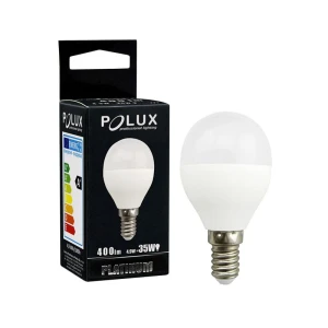 Żarówka LED G45 E14 4,5W SMDWW 400lm 3000K  303141 