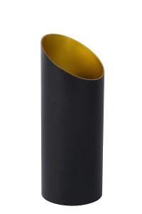 QUIRIJN Czarna Ø 9,6cm 1xE27 Lampka stołowa
