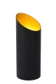Lampka stołowa QUIRIJN Czarna Ø 9,6cm 1xE27 Lucide 09533/01/30 | 5411212093035 noxbox lampynox www.lampynox.pl