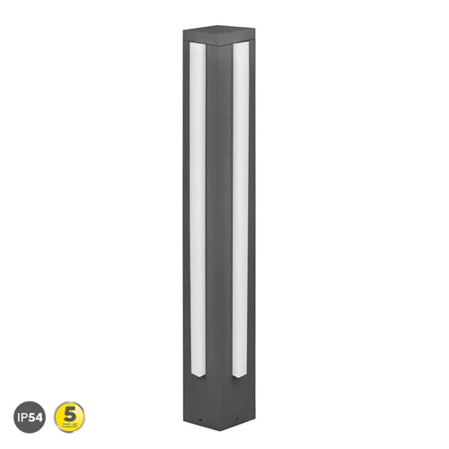 Lampa stojąca zewnętrzna MITCHELL Antracyt wys. 80cm. LED 16W 3000K IP54 Trio 473360442 | 4017807492767 noxbox lampynox www.lampynox.pl