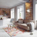 Lampa podłogowa Daron chrom satyna E27 Rabalux 5241 | 5998250352411 noxbox lampynox www.lampynox.pl