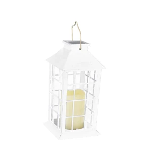 Lampka solarna Latarenka biała 27cm 309341