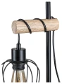 Lampka stołowa Fabian czarny mat | Brąz E27 Rabalux 5245 | 5998250352459 noxbox lampynox www.lampynox.pl