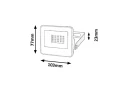 Naświetlacz reflektor Flood 10W 4000K IP65 5-lat gwarancji Rabalux 7062 | 5998250370620 noxbox lampynox www.lampynox.pl