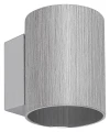 Kinkiet ścienny okrągły Kaunas aluminium szczotkowane Ø 8cm G9 Rabalux 7022 | 5998250370224 noxbox lampynox www.lampynox.pl