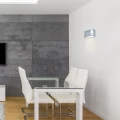 Kinkiet ścienny owalny Kaunas aluminium szczotkowane G9 Rabalux 7025 | 5998250370255 noxbox lampynox www.lampynox.pl