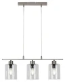 Lampa wisząca potrójna Miroslaw chrom satyna 3xE27 Rabalux 3580 | 5998250335803 noxbox lampynox www.lampynox.pl