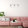 Lampa wisząca potrójna Miroslaw chrom satyna 3xE27 Rabalux 3580 | 5998250335803 noxbox lampynox www.lampynox.pl