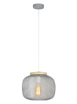 Rupert szary Ø 30cm E27 Lampa wisząca