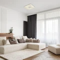 Plafon kwadratowy Tayla biały PILOT DIM STARLIGHT LED 72W 3000-6500K Rabalux 4634 | 5998250346342 noxbox lampynox www.lampynox.pl