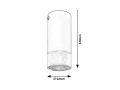 Downlight Zircon czarny mat | srebrny GU10 Rabalux 5074 | 5998250350745 noxbox lampynox www.lampynox.pl