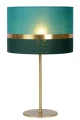 Lampka nocna stołowa EXTRAVAGANZA TUSSE Turkus Ø 30cm E27 Lucide 10509/81/33 | 5411212105646 noxbox lampynox www.lampynox.pl