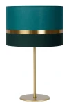 EXTRAVAGANZA TUSSE Turkus Ø 30cm E27 Lampka nocna stołowa