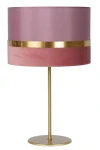 EXTRAVAGANZA TUSSE Różowa Ø 30cm E27 Lampka nocna stołowa