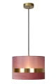 Lampa wisząca EXTRAVAGANZA TUSSE Różowa Ø 30cm E27 Lucide 10409/01/66 | 5411212105639 noxbox lampynox www.lampynox.pl
