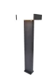 Słupek ogrodowy CONROY antracyt wys. 71,5cm.  LED 18W 3000K IP44 Lutec 7207001118 | 6939412070551 noxbox lampynox www.lampynox.pl