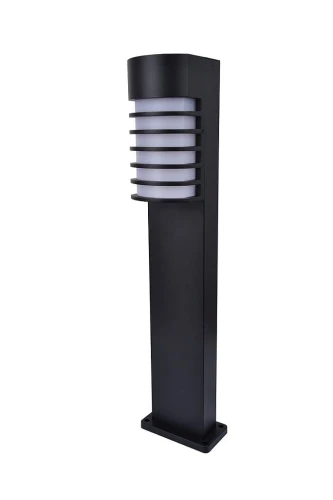 Lampa ogrodowa stojąca FULTON czarny mat wys. 75cm. E27 IP54 Lutec 7207601012 | 6939412070575 noxbox lampynox www.lampynox.pl