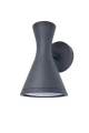Kinkiet zewnętrzny BRUND czarny mat 2xGU10 IP44 Lutec 5206701012 | 6939412013879 noxbox lampynox www.lampynox.pl