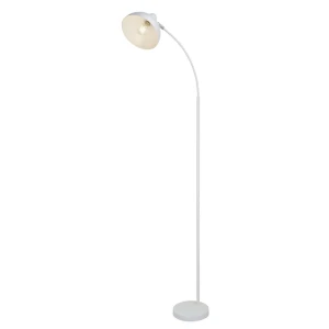 Daron biały mat E27 Lampa podłogowa