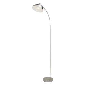 Daron chrom satyna E27 Lampa podłogowa