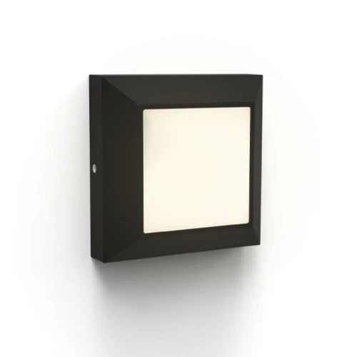Lampa schodowa, elewacyjna HELENA Czarny mat LED 4W IP54 3000K Lutec 6402105012 | 6939412014449 noxbox lampynox www.lampynox.pl