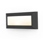 HELENA Czarny mat LED 11W IP54 3000K Lampa schodowa, elewacyjna