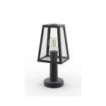 FIA Czarny mat E27 wys. 34cm. IP44 Lampa ogrodowa