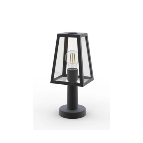 Lampa ogrodowa FIA Czarny mat E27 wys. 34cm. IP44 Lutec 7290901012 | 6939412070674 noxbox lampynox www.lampynox.pl