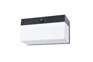 FRAN sterowany aplikacją, LED 9,7W czujnik PIR IP44 2700-6500K Kinkiet zewnętrzny solarny