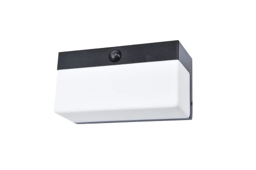 Kinkiet zewnętrzny solarny FRAN sterowany aplikacją, LED 9,7W czujnik PIR IP44 2700-6500K Lutec 6941502330 | 6939412013664 noxbox lampynox www.lampynox.pl