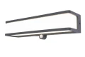 Kinkiet zewnętrzny DOBLO  - CZUJNIK PIR zasilanie solarne Antracyt 16,5W 4000K IP54 Lutec 6943801125 | 6939412014272 noxbox lampynox www.lampynox.pl