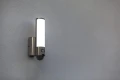 Kinkiet zewnętrzny z kamerą zarządzany aplikacją ELARA stalowa - kamera, czujnik PIR LUTEC CONNECT LED 17W 2700-6500K Lutec 5267106001 | 6939412014043 noxbox lampynox www.lampynox.pl