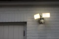 Naświetlacz podwójny LIBRA biały - kamera, czujnik PIR LUTEC CONNECT LED 36W 2700-6500K Lutec 7632406053 | 6939412013985 noxbox lampynox www.lampynox.pl