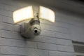 Naświetlacz podwójny LIBRA biały - kamera, czujnik PIR LUTEC CONNECT LED 36W 2700-6500K Lutec 7632406053 | 6939412013985 noxbox lampynox www.lampynox.pl