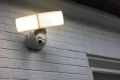 Naświetlacz podwójny LIBRA biały - kamera, czujnik PIR LUTEC CONNECT LED 36W 2700-6500K Lutec 7632406053 | 6939412013985 noxbox lampynox www.lampynox.pl