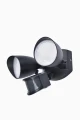 Naświetlacz podwójny SHRIMP Czarny mat LED 23,5W Czujnik ruchu PIR IP54 4000K Lutec 7622222012 | 6939412055916 noxbox lampynox www.lampynox.pl